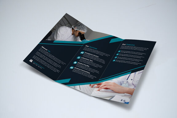 TriFold Medical Brochure Template