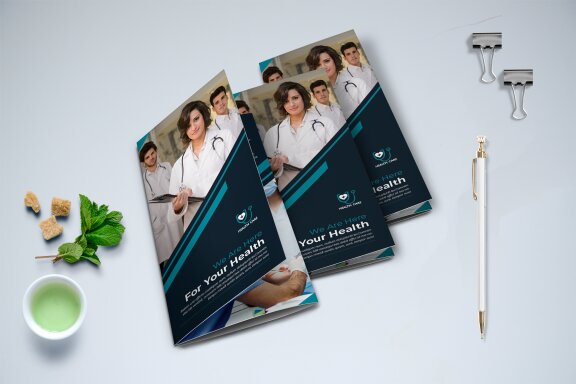TriFold Medical Brochure Template