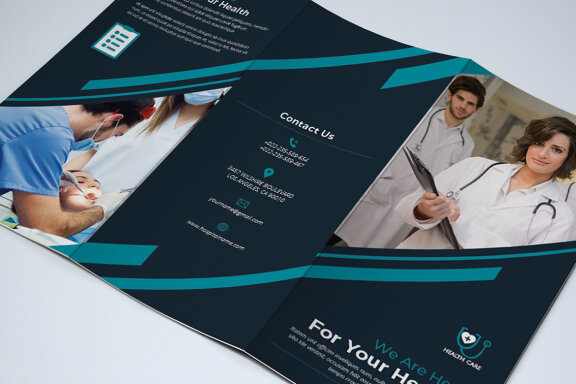TriFold Medical Brochure Template
