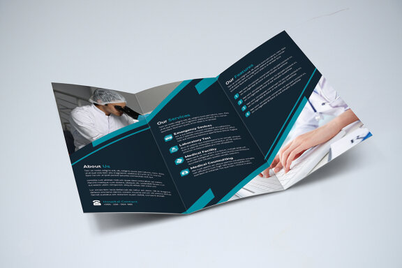 TriFold Medical Brochure Template