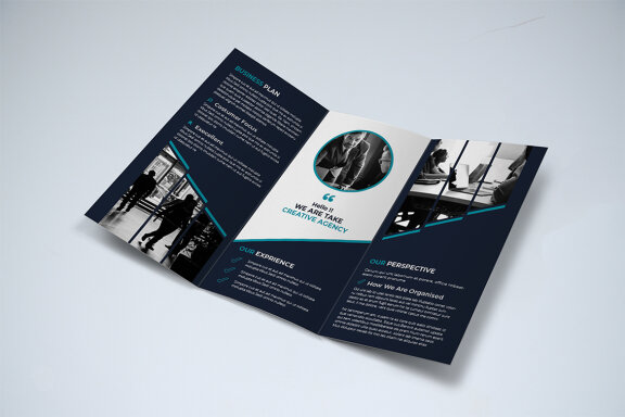 TriFold Business Brochure Template