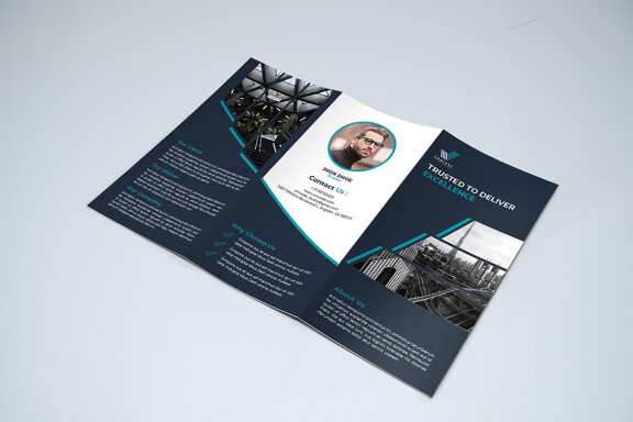 TriFold Business Brochure Template