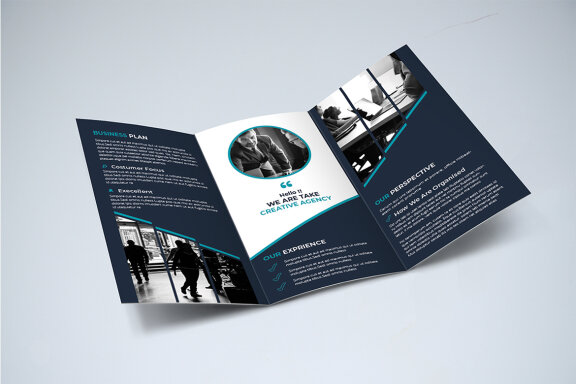 TriFold Business Brochure Template