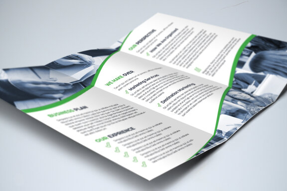 TriFold Business Brochure Template