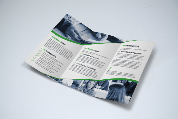 TriFold Business Brochure Template