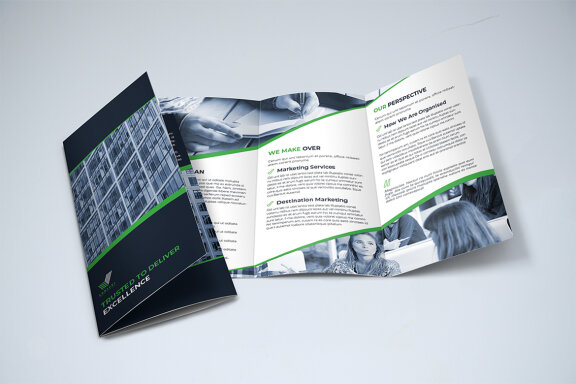 TriFold Business Brochure Template