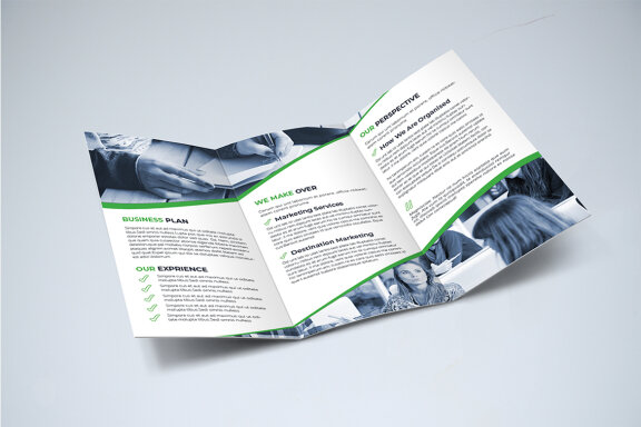 TriFold Business Brochure Template