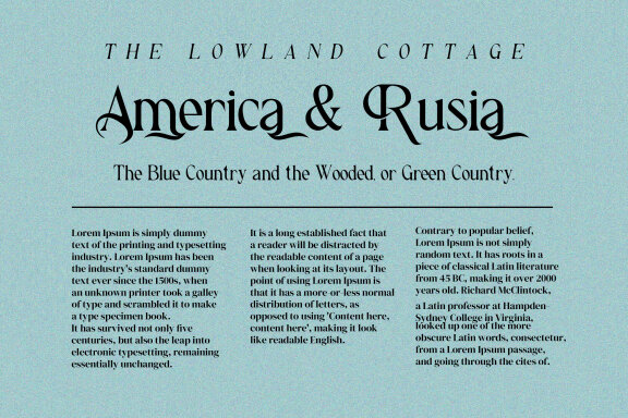 Carl Boehem Serif Fonts