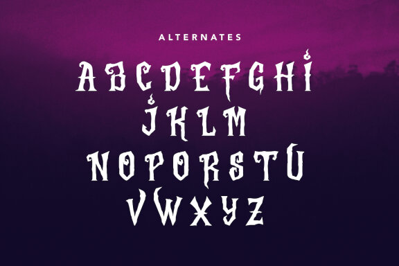 Unforgomen Blackletter Display Font