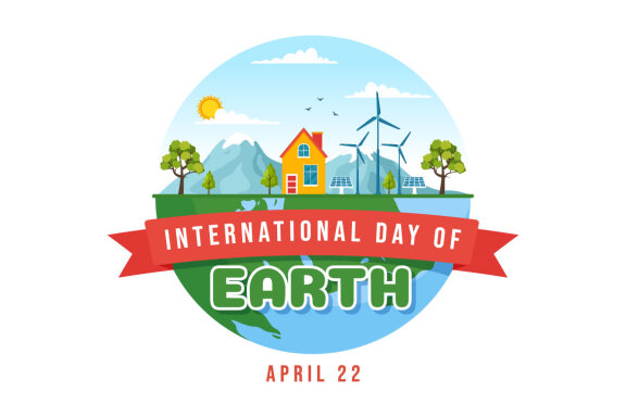 14 Happy Earth Day FREE Illustration