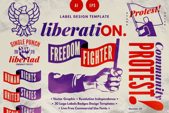 Liberation Element Graphic Set