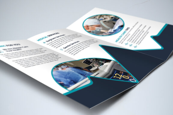 TriFold Medical Brochure Template
