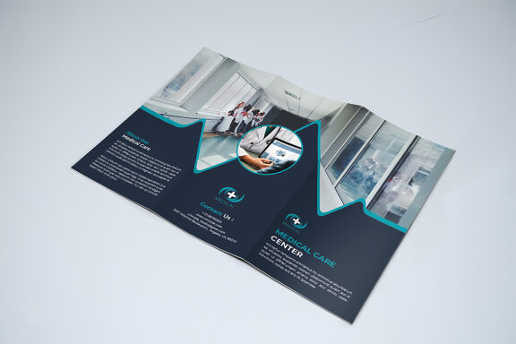 TriFold Medical Brochure Template
