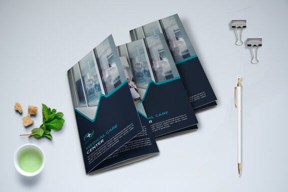 TriFold Medical Brochure Template