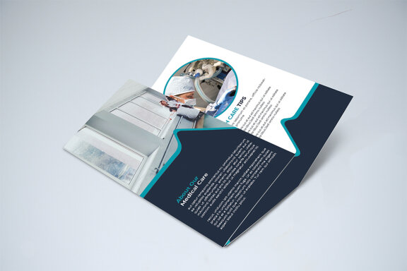 TriFold Medical Brochure Template