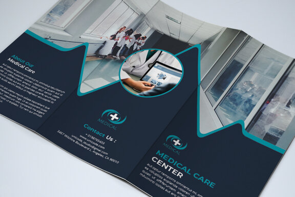 TriFold Medical Brochure Template