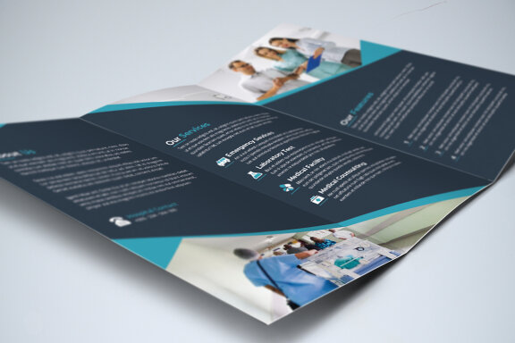 TriFold Medical Brochure Template