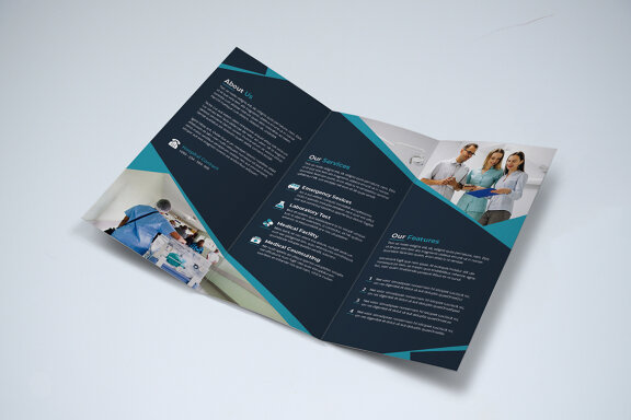 TriFold Medical Brochure Template