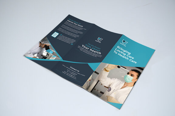 TriFold Medical Brochure Template