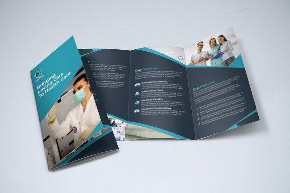 TriFold Medical Brochure Template