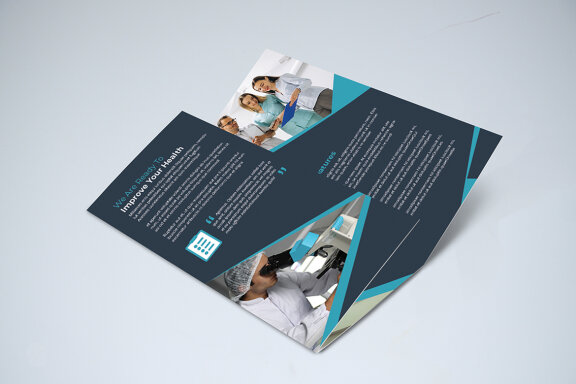 TriFold Medical Brochure Template