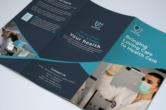 TriFold Medical Brochure Template