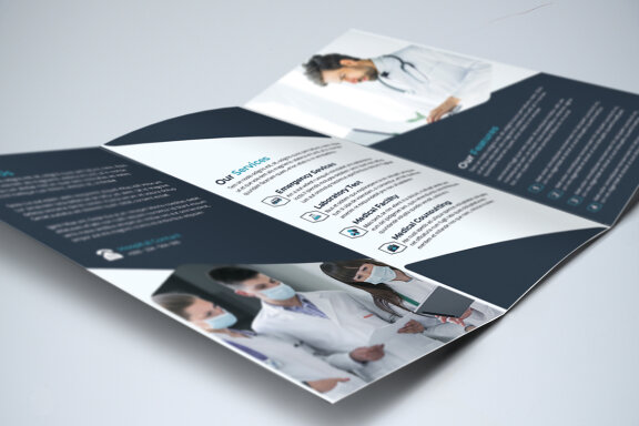 TriFold Medical Brochure Template