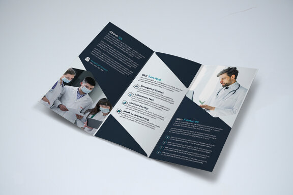 TriFold Medical Brochure Template