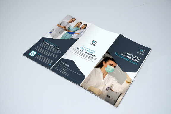 TriFold Medical Brochure Template