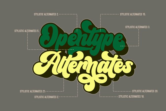 Rinterland - Vintage Retro Font