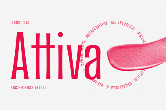 Attiva Sans Display Font