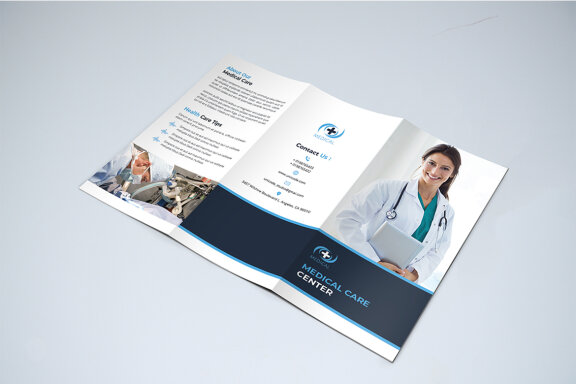 TriFold Medical Brochure Template