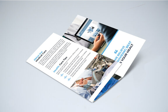 TriFold Medical Brochure Template