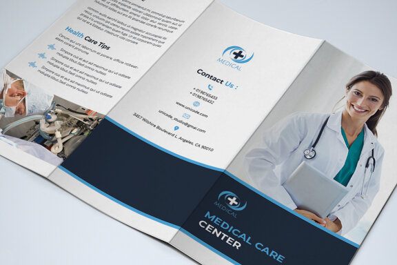 TriFold Medical Brochure Template
