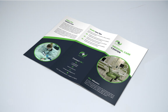TriFold Medical Brochure Template