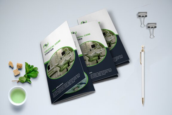 TriFold Medical Brochure Template