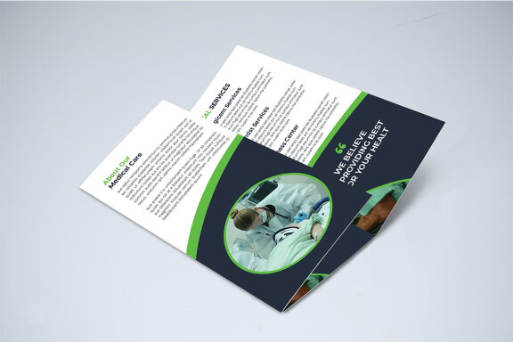TriFold Medical Brochure Template