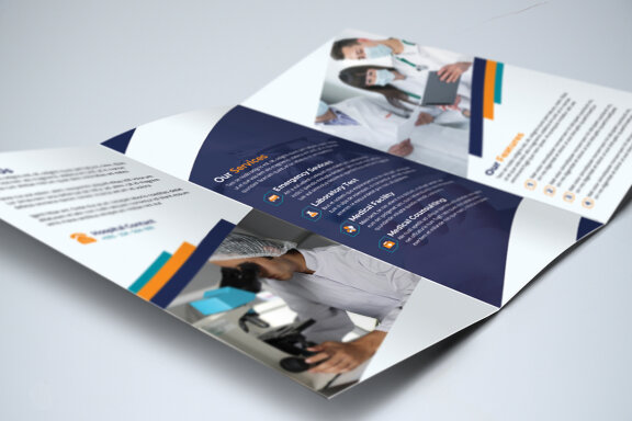 TriFold Medical Brochure Template