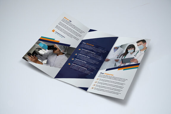 TriFold Medical Brochure Template