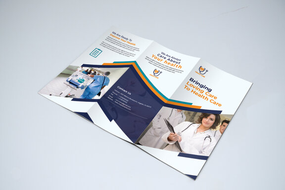 TriFold Medical Brochure Template