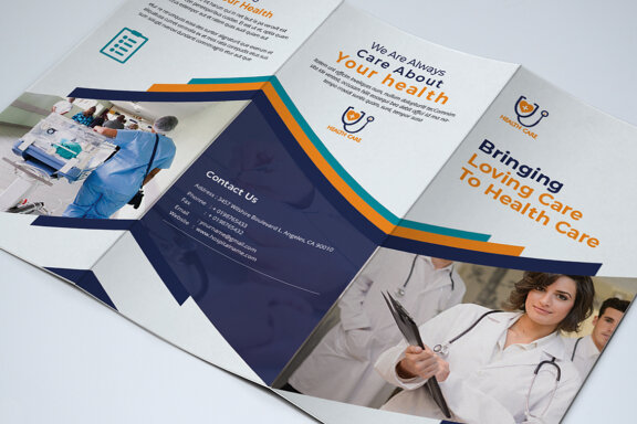 TriFold Medical Brochure Template