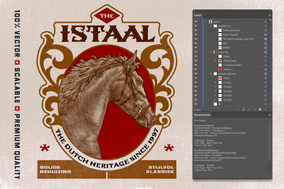 Horse Vintage Illustration