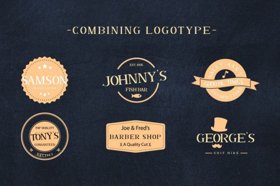 Dalmanti - Capitalized Typeface
