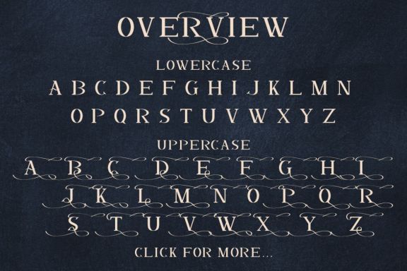 Dalmanti - Capitalized Typeface