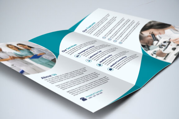 TriFold Medical Brochure Template