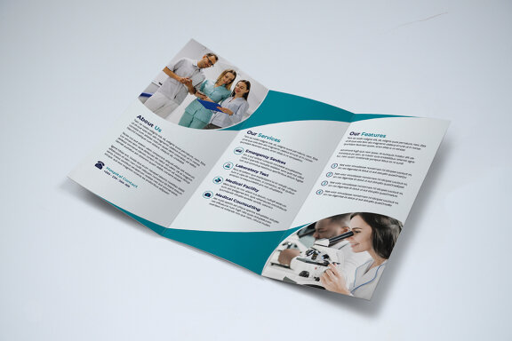 TriFold Medical Brochure Template
