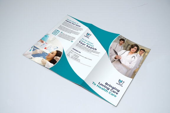TriFold Medical Brochure Template