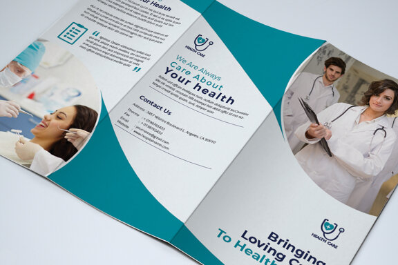 TriFold Medical Brochure Template