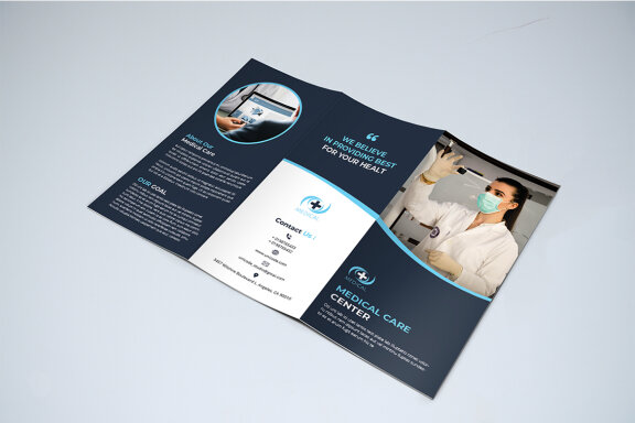 TriFold Medical Brochure Template