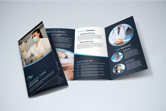TriFold Medical Brochure Template